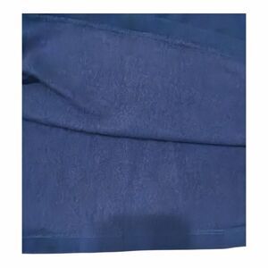 Brand New Pleione Women's Size Small Blue Ruffled Top Blouse